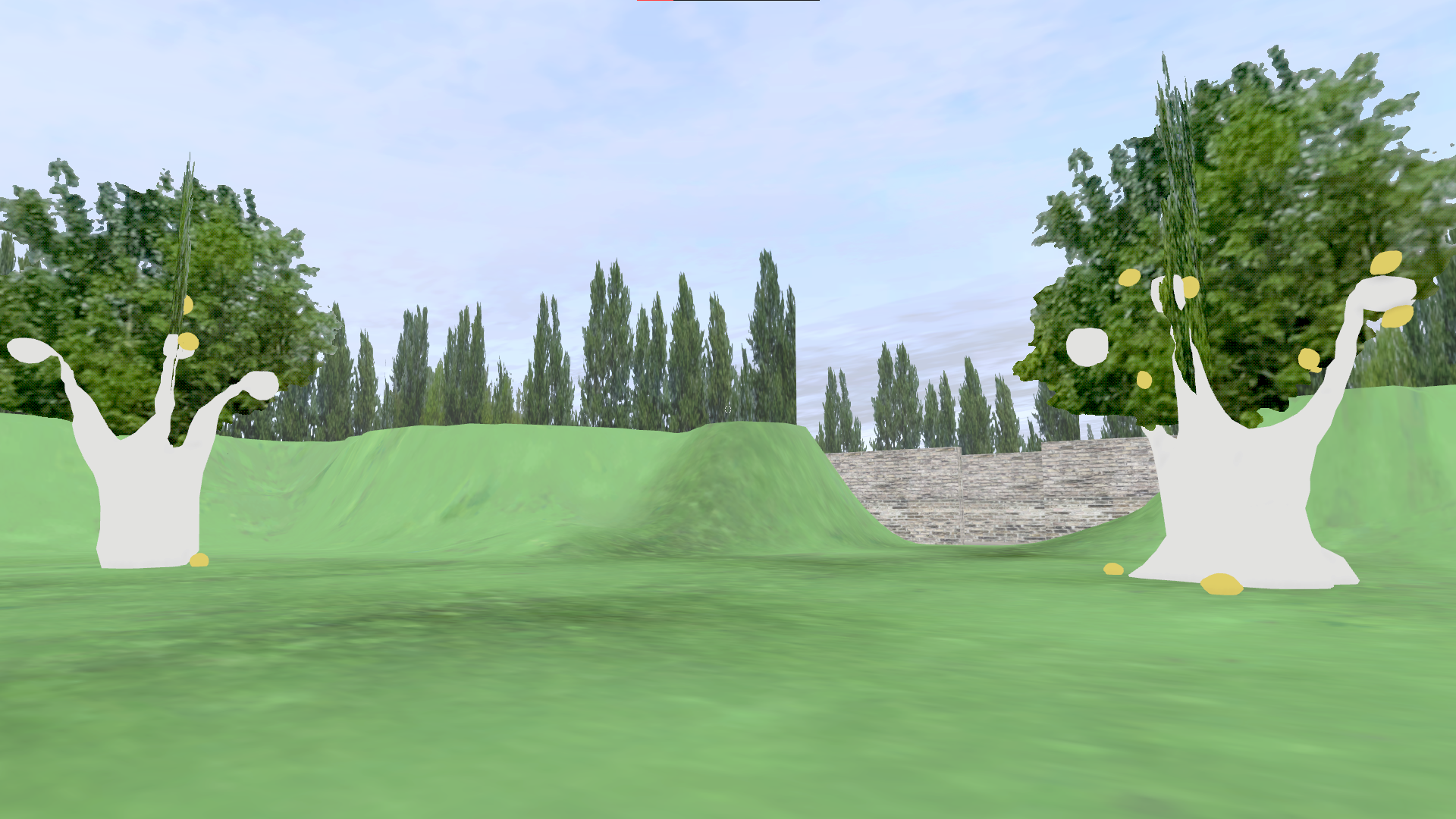 Lemon Orchard PSX scene screenshot