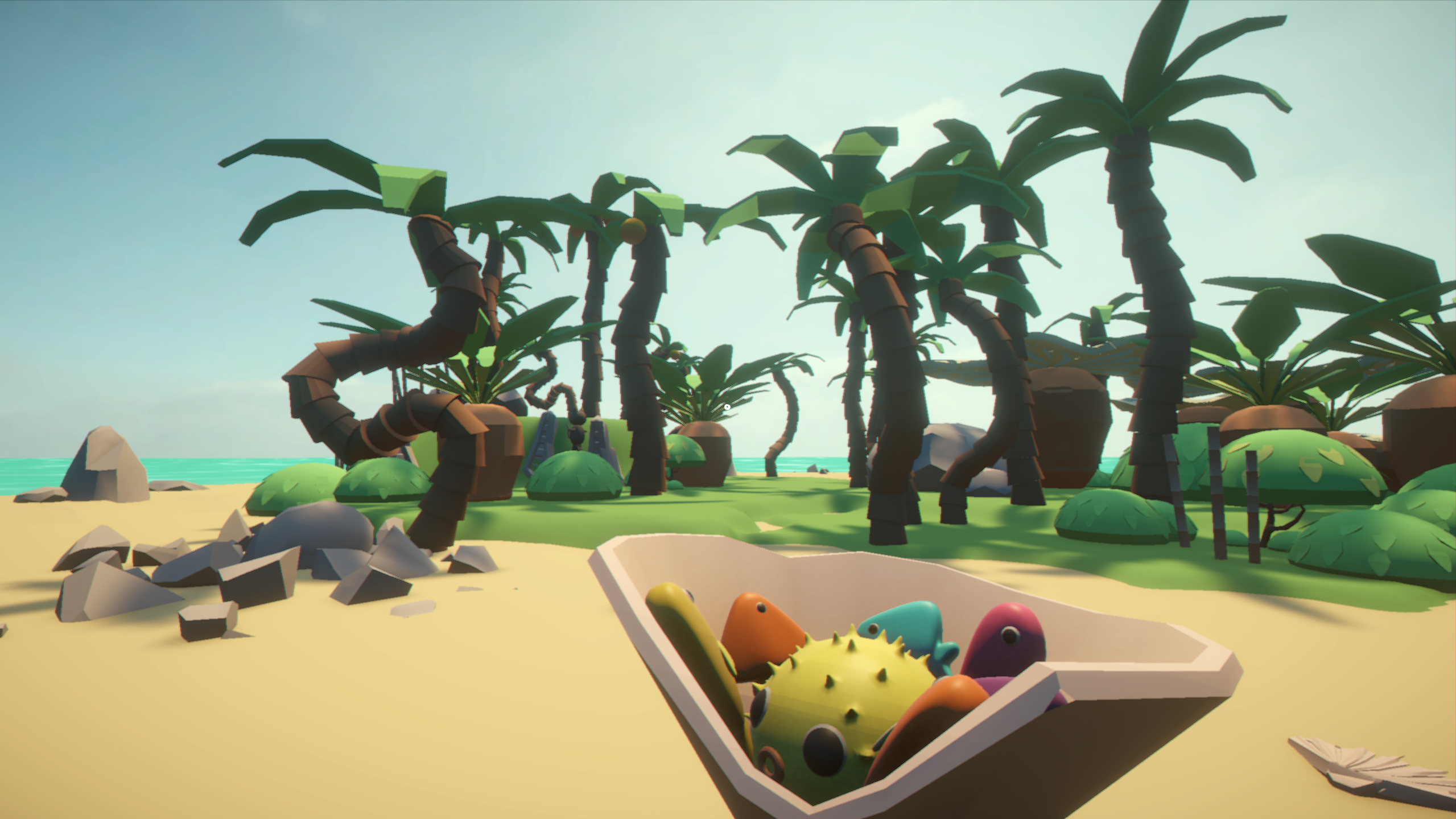 MJAV beach gameplay screenshot