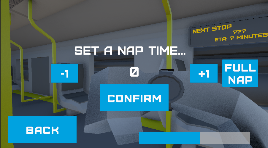 Naptime Gamble metro line screenshot