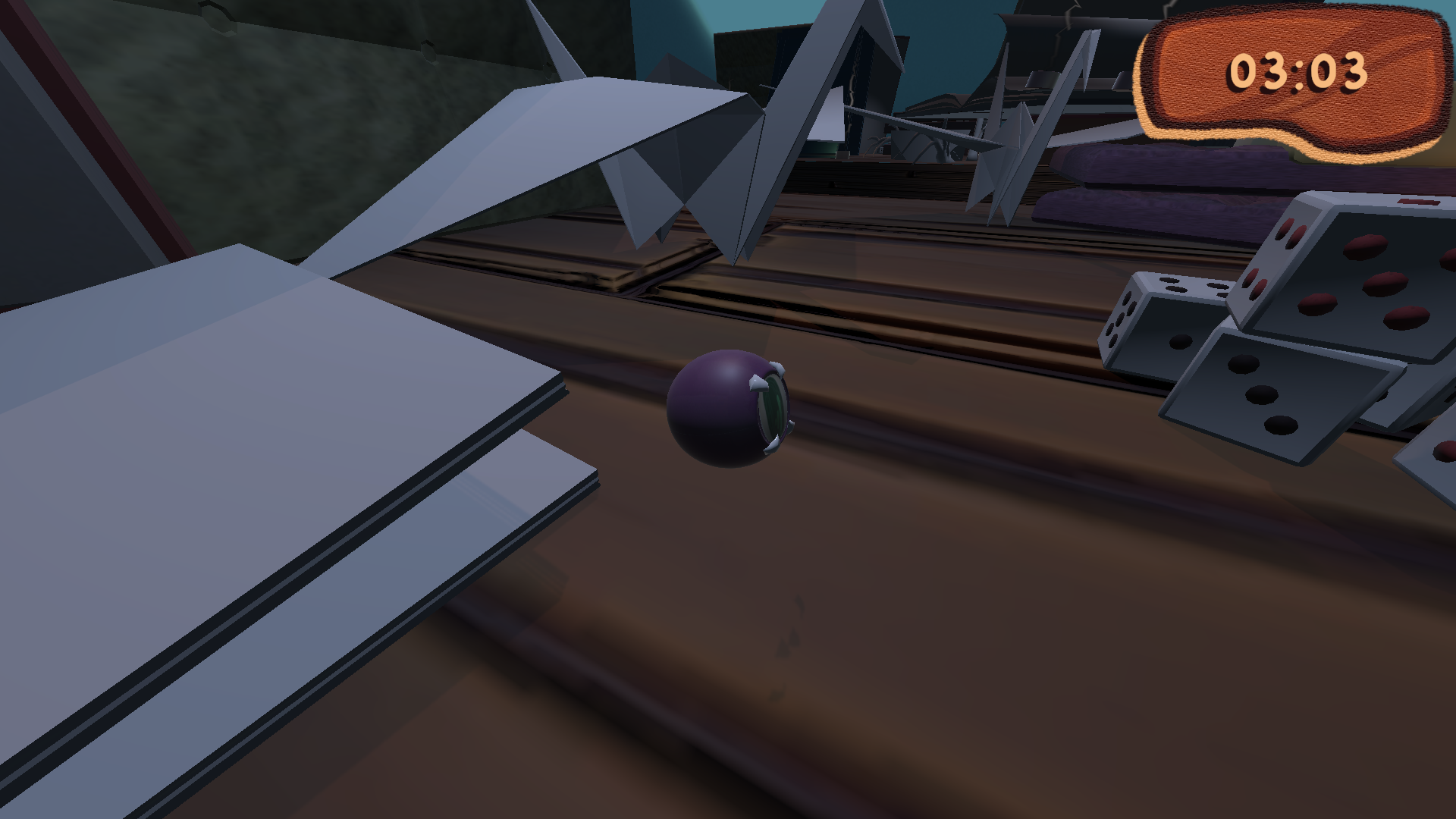 Rolling Through Mokki cottage platforming screenshot